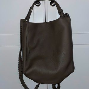 All Saints Small Kita Backpack Mink Grey